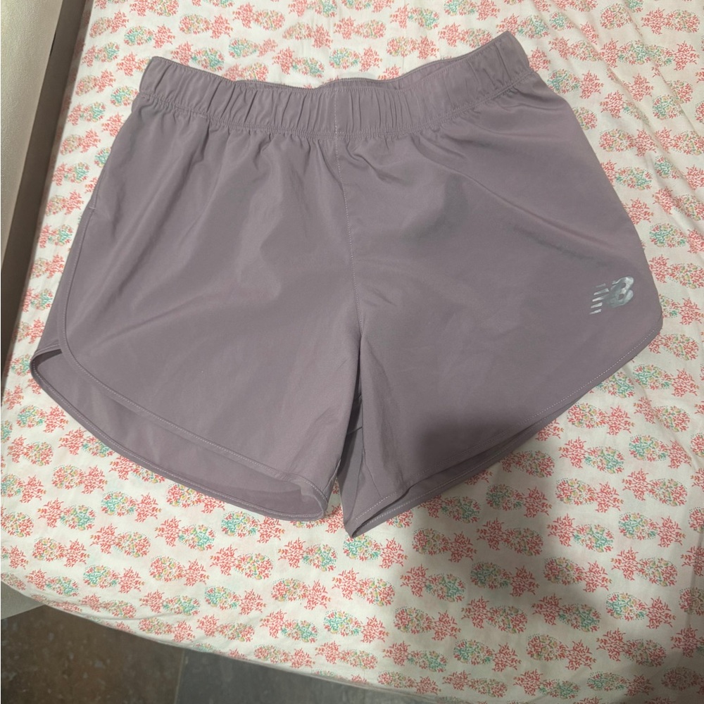 New Balance Women's Dusty Lavender Athletic Shorts